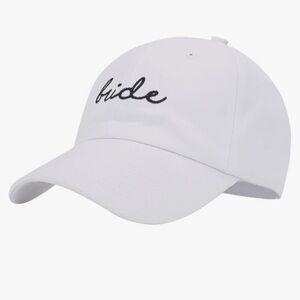 Embroidered “Bride” Baseball Hat